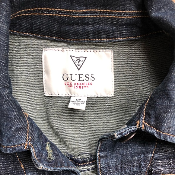 Guess Jean Jacket - Size Small - Picture 2 of 3